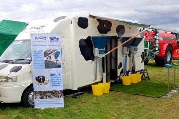 Orby Engineering_Feeding Parlour System_ Demo Van_Tullamore Show, Offaly, Ireland